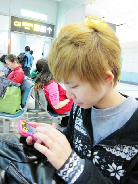110212 ♥ 韓國 Day1 台北.首爾 - 第6張圖 110212 ♥ 韓國 Day1 台北.首爾