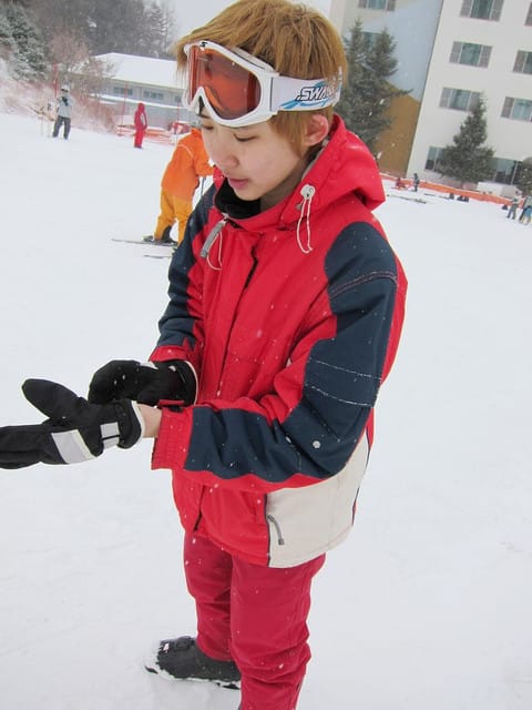 110214 ♥ 韓國 Day3 浪漫滑雪．水世界．汗蒸幕