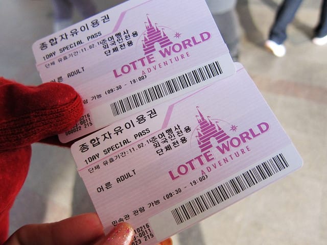 110216 ♥ 韓國 Day5 樂天世界．星光大道