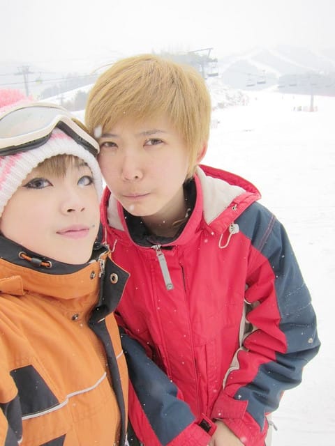 110214 ♥ 韓國 Day3 浪漫滑雪．水世界．汗蒸幕