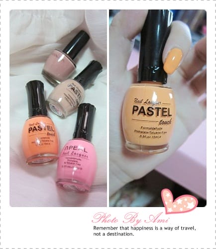 110421 ♥ 春漾冰淇淋爬上指尖囉‧UNT‧PASTEL‧MCC‧OPI好繽紛！