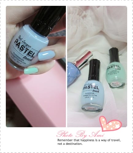 110421 ♥ 春漾冰淇淋爬上指尖囉‧UNT‧PASTEL‧MCC‧OPI好繽紛！