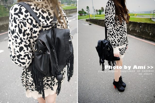 111122 ♥ MODSCUE！豹紋mix個性質感單品‧打造歐美時尚個性LOOK(下)