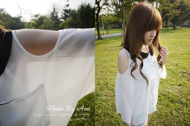 120326 ♥ 掌握春日流行關鍵字‧丹寧雪紡蕾絲露肩全入手 ♫ SWEET GIRL系穿搭分享