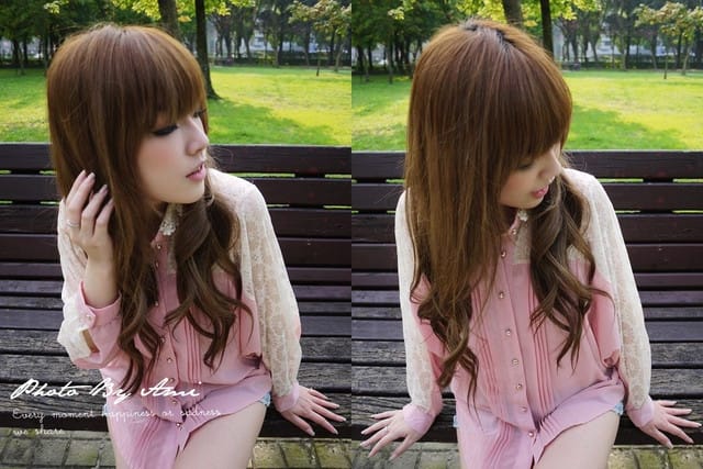 120326 ♥ 掌握春日流行關鍵字‧丹寧雪紡蕾絲露肩全入手 ♫ SWEET GIRL系穿搭分享
