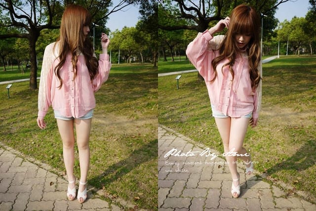 120326 ♥ 掌握春日流行關鍵字‧丹寧雪紡蕾絲露肩全入手 ♫ SWEET GIRL系穿搭分享