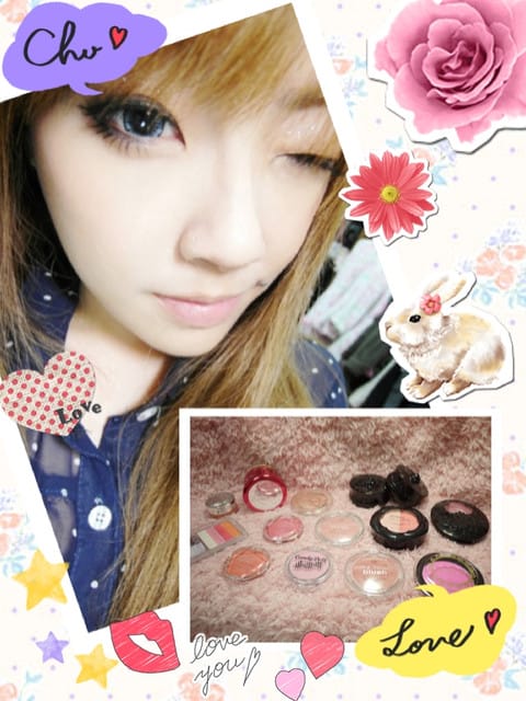 120414 ♥ 好氣色妝容絕對不能沒有它‧13款愛用開架+專櫃腮紅分享~♫