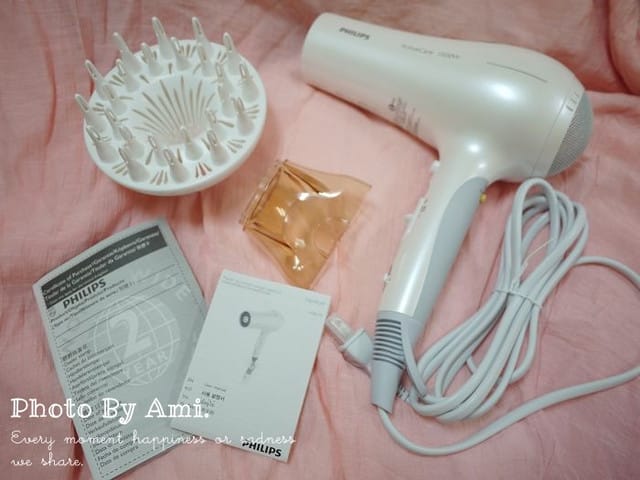 120427 ♥ 高智慧的天使系家電‧PHILIPS溫感護髮吹風機 ♫
