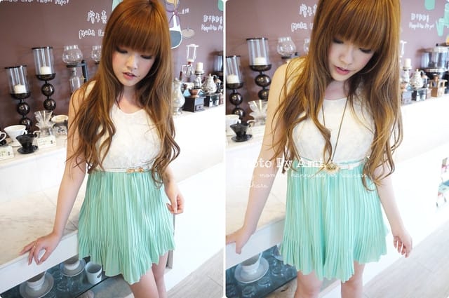 120505 ♥ Summer Day穿搭日記‧初夏就讓我成為甜甜冰淇淋女孩吧~♫