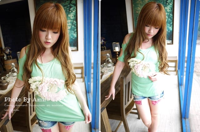 120505 ♥ Summer Day穿搭日記‧初夏就讓我成為甜甜冰淇淋女孩吧~♫
