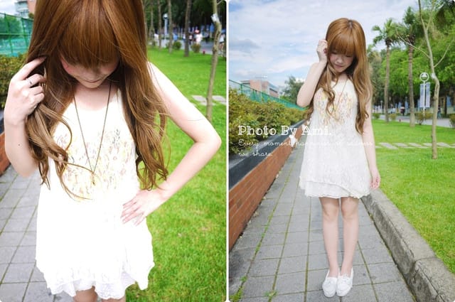 120505 ♥ Summer Day穿搭日記‧初夏就讓我成為甜甜冰淇淋女孩吧~♫