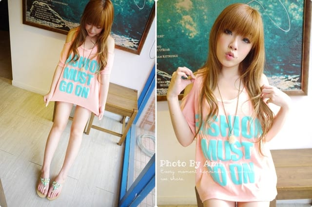 120505 ♥ Summer Day穿搭日記‧初夏就讓我成為甜甜冰淇淋女孩吧~♫