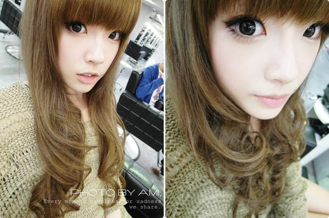 120607 ♥ 每月一次的染髮小日記‧還是最愛冷調亞麻咖啡色 ♫