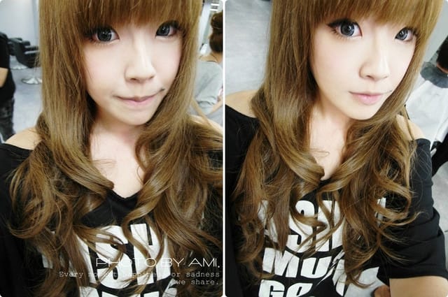 120607 ♥ 每月一次的染髮小日記‧還是最愛冷調亞麻咖啡色 ♫