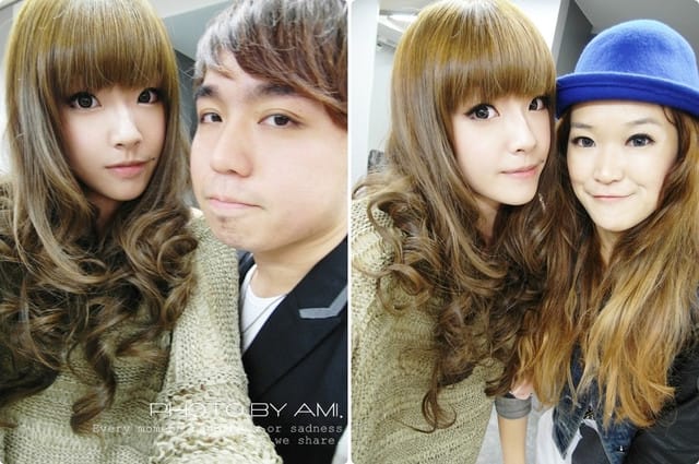 120607 ♥ 每月一次的染髮小日記‧還是最愛冷調亞麻咖啡色 ♫
