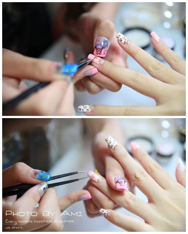 120809 ♥ 愛不釋手的粉嫩系豹紋光療‧巴黎都 - 第14張圖 120809 ♥ 愛不釋手的粉嫩系豹紋光療‧巴黎都