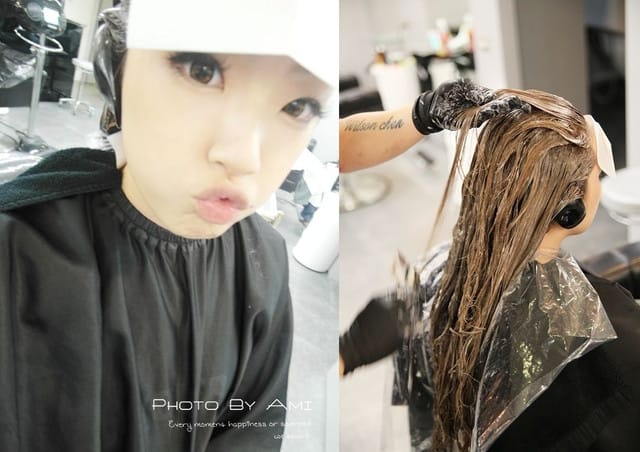 120818 ♥ 變髮日記又來囉‧新髮色可可棕依舊好顯白 ♫