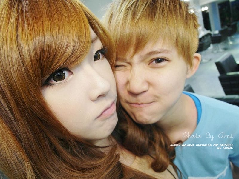 121002 ♥ 秋冬新髮色‧換上暖橘焦糖色準備浪漫過冬吧  ♫