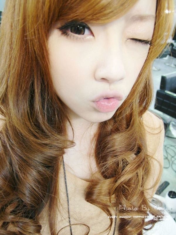 121002 ♥ 秋冬新髮色‧換上暖橘焦糖色準備浪漫過冬吧  ♫