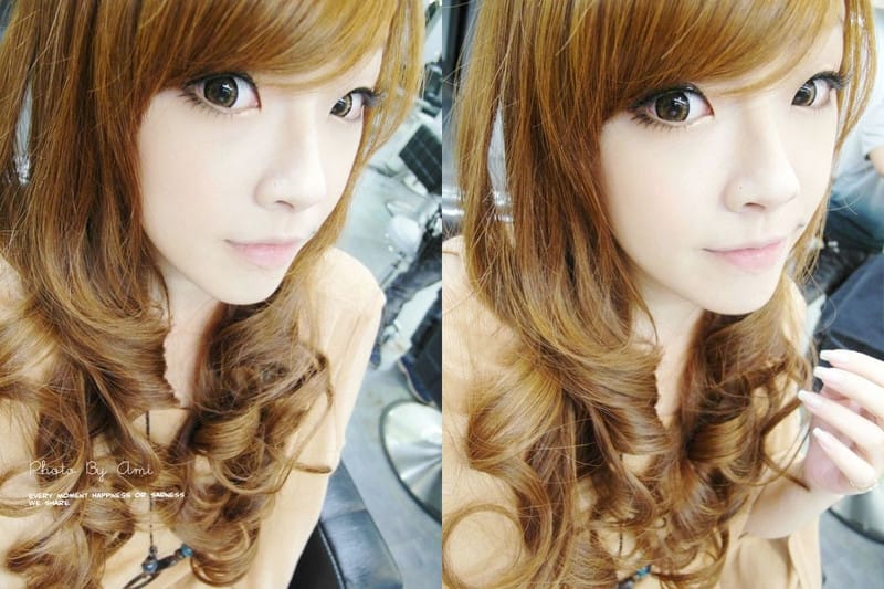 121002 ♥ 秋冬新髮色‧換上暖橘焦糖色準備浪漫過冬吧  ♫