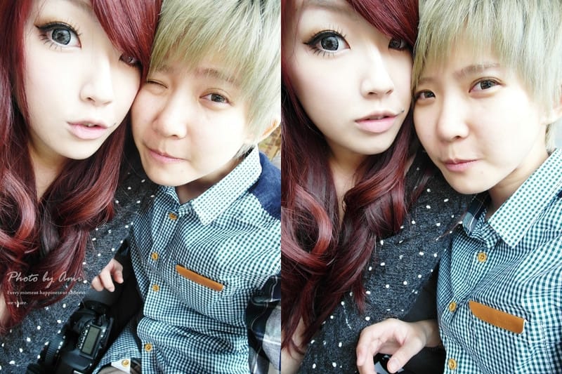 121110 ♥ 顯白上相新髮型‧今年秋冬我迷上了質感葡萄酒紅色 ♫