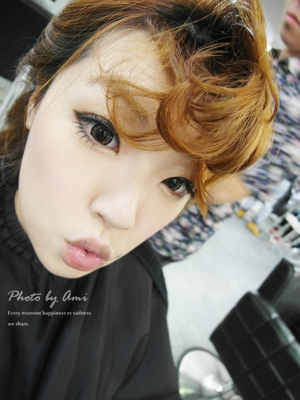 121110 ♥ 顯白上相新髮型‧今年秋冬我迷上了質感葡萄酒紅色 ♫