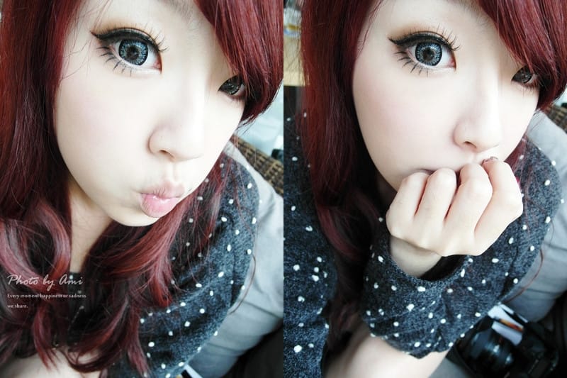 121110 ♥ 顯白上相新髮型‧今年秋冬我迷上了質感葡萄酒紅色 ♫