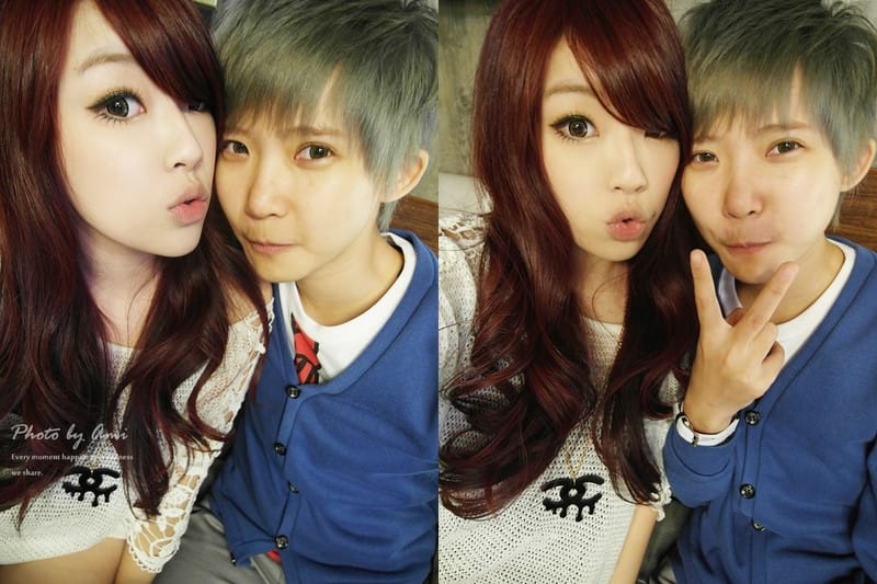 121110 ♥ 顯白上相新髮型‧今年秋冬我迷上了質感葡萄酒紅色 ♫