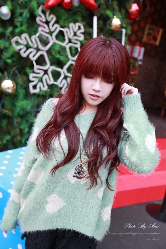 121221 ♥ 聖誕跨年都要一直甜美下去‧穿上軟綿綿毛毛單品我們去約會吧 ♫