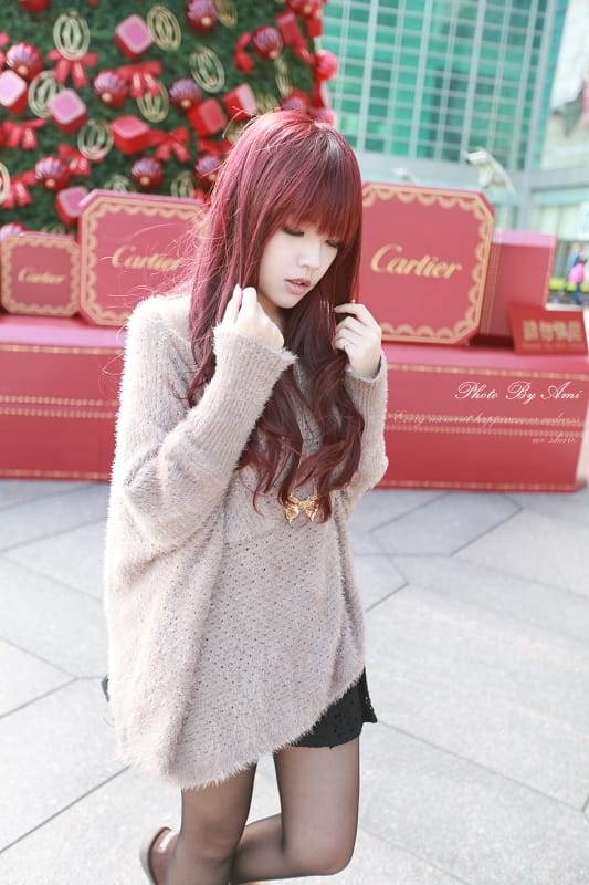 121221 ♥ 聖誕跨年都要一直甜美下去‧穿上軟綿綿毛毛單品我們去約會吧 ♫