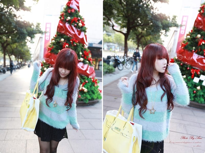 121221 ♥ 聖誕跨年都要一直甜美下去‧穿上軟綿綿毛毛單品我們去約會吧 ♫