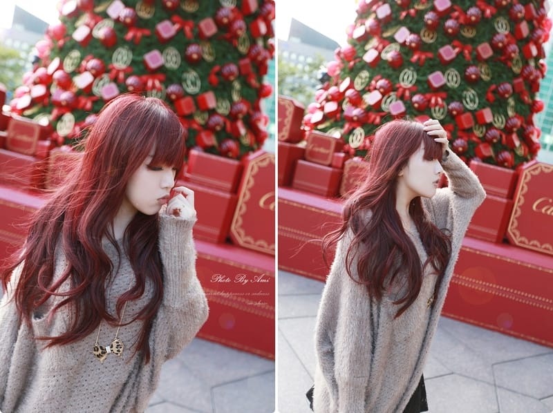 121221 ♥ 聖誕跨年都要一直甜美下去‧穿上軟綿綿毛毛單品我們去約會吧 ♫