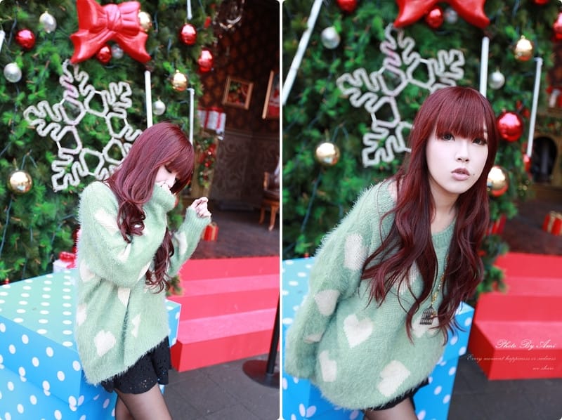 121221 ♥ 聖誕跨年都要一直甜美下去‧穿上軟綿綿毛毛單品我們去約會吧 ♫