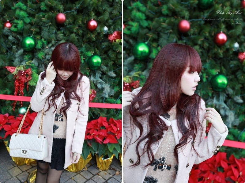 121221 ♥ 聖誕跨年都要一直甜美下去‧穿上軟綿綿毛毛單品我們去約會吧 ♫