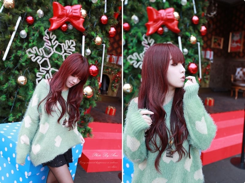 121221 ♥ 聖誕跨年都要一直甜美下去‧穿上軟綿綿毛毛單品我們去約會吧 ♫