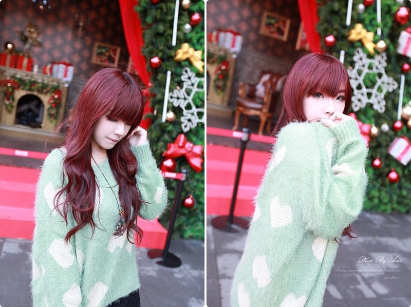 121221 ♥ 聖誕跨年都要一直甜美下去‧穿上軟綿綿毛毛單品我們去約會吧 ♫