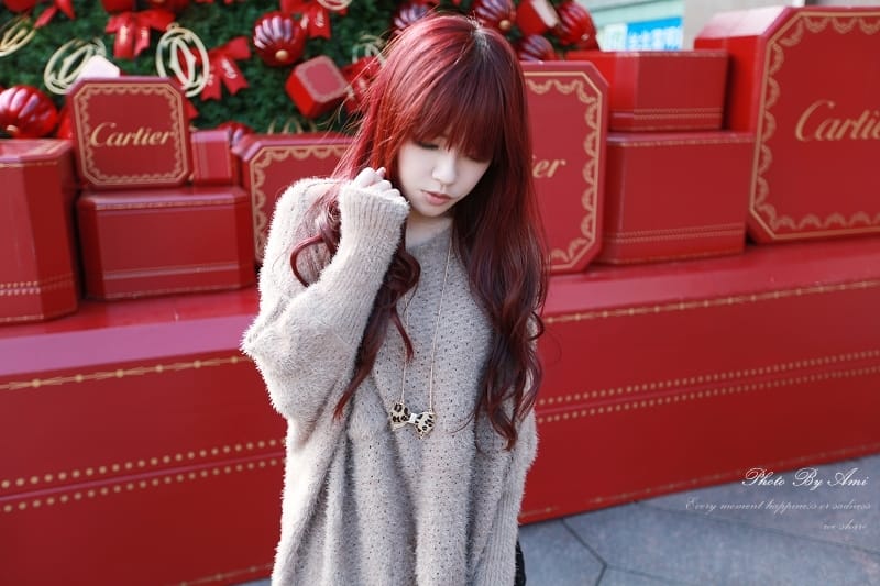 121221 ♥ 聖誕跨年都要一直甜美下去‧穿上軟綿綿毛毛單品我們去約會吧 ♫