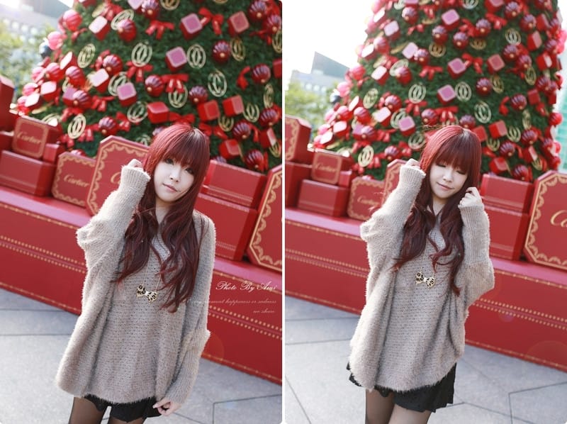121221 ♥ 聖誕跨年都要一直甜美下去‧穿上軟綿綿毛毛單品我們去約會吧 ♫