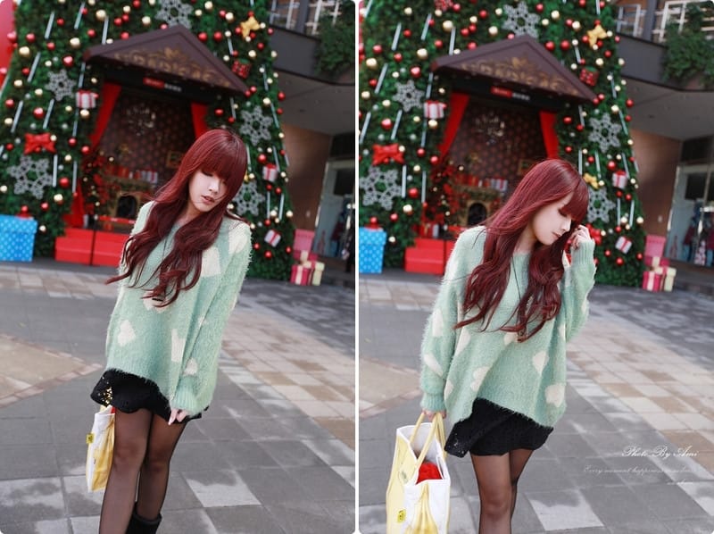 121221 ♥ 聖誕跨年都要一直甜美下去‧穿上軟綿綿毛毛單品我們去約會吧 ♫