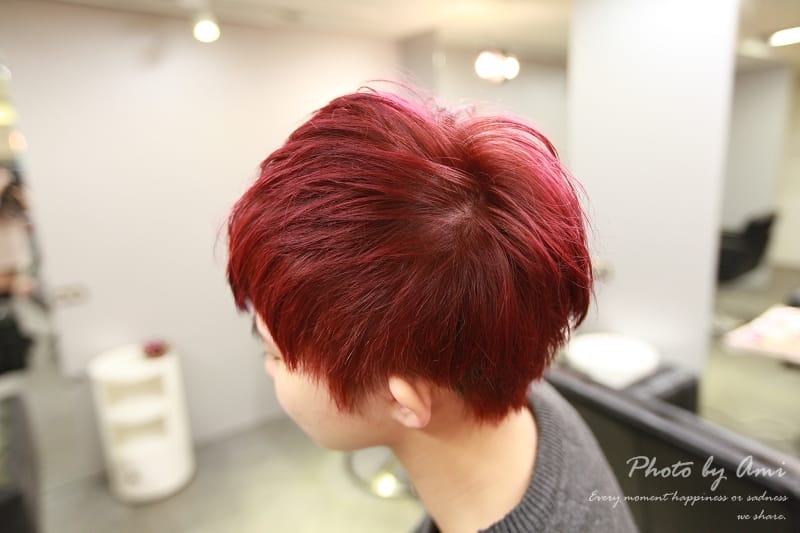 130302 ♥ 新年新氣象從頭髮開始！從暖系紅髮回到冷系亞麻灰棕~♫