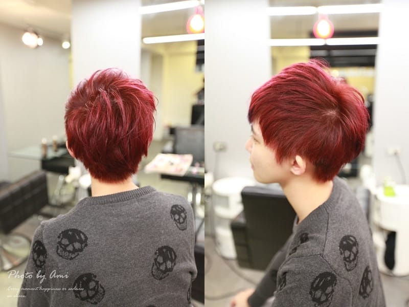130302 ♥ 新年新氣象從頭髮開始！從暖系紅髮回到冷系亞麻灰棕~♫