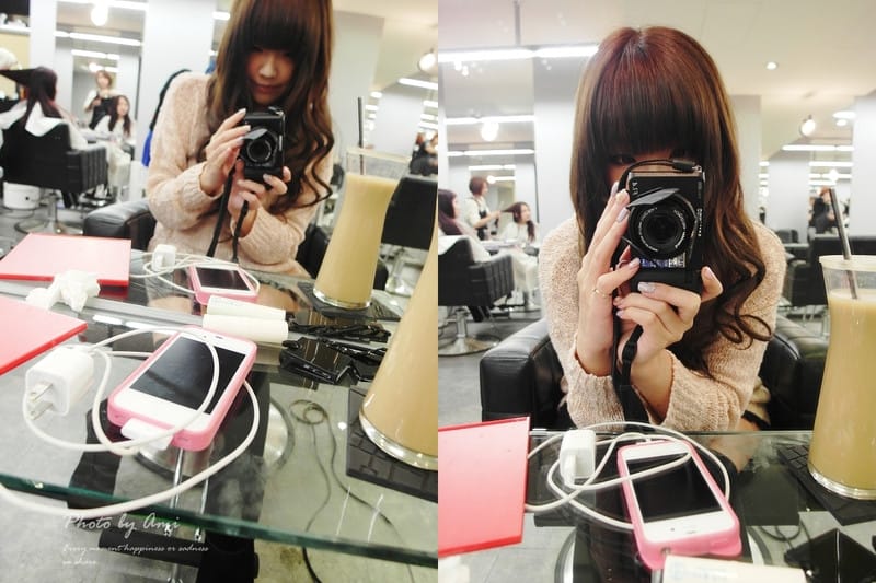 130302 ♥ 新年新氣象從頭髮開始！從暖系紅髮回到冷系亞麻灰棕~♫