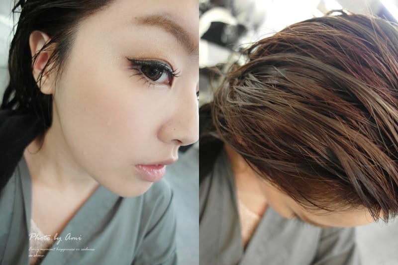 130302 ♥ 新年新氣象從頭髮開始！從暖系紅髮回到冷系亞麻灰棕~♫