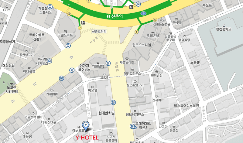 130330 ♥ 七天六夜首爾自由行Day1。仁川機場→新村Y HOTEL ♫
