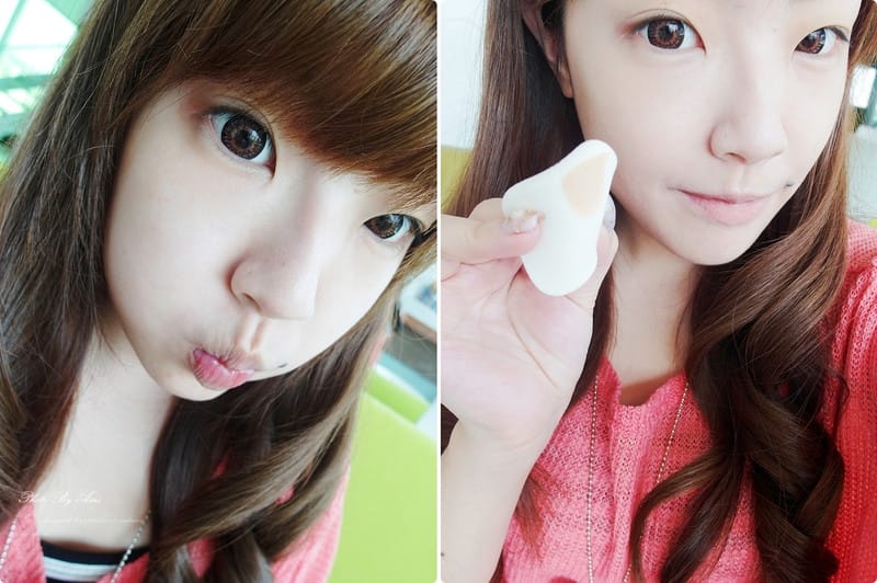 130402 ♥ 迷灩雙唇和透白美肌的完美組合。雅詩蘭黛純色晶灩極炫色唇膏+HD超畫質晶燦透白粉餅 ♫