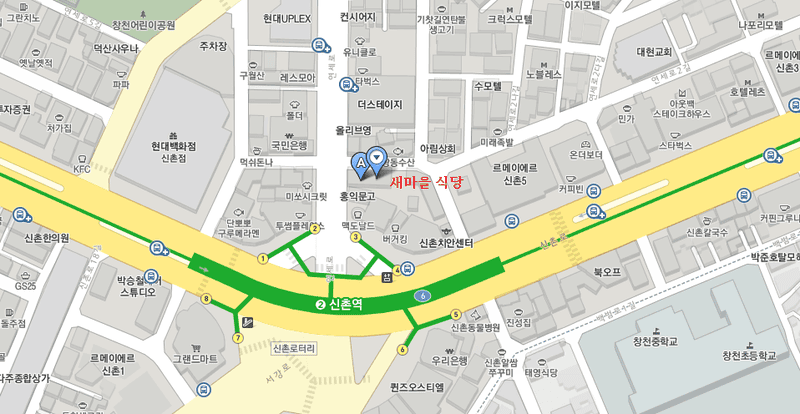 130405 ♥ 七天六夜首爾自由行Day2。新村食堂→逛逛梨大 ♫