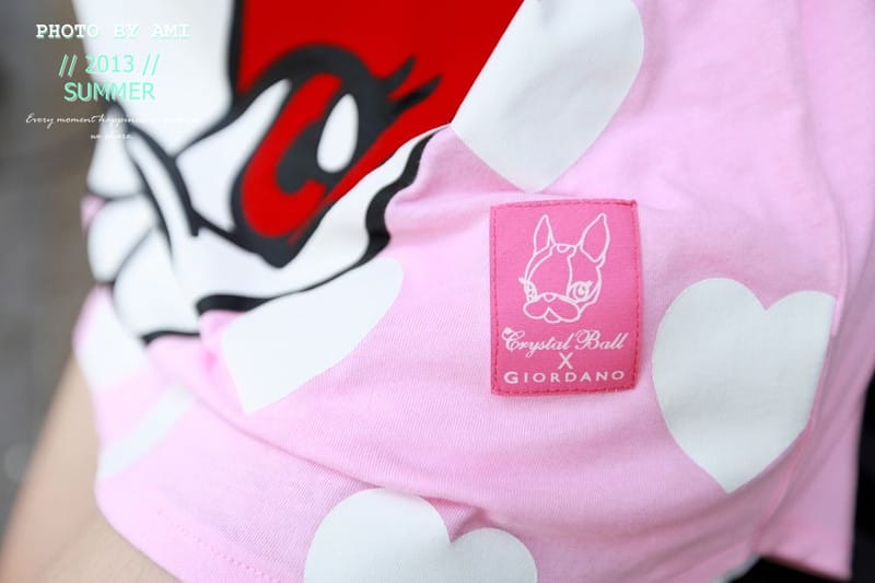 130605 ♥ 休閒甜美一次擁有。GIORDANO x Crystal Ball聯名穿搭分享 ♫