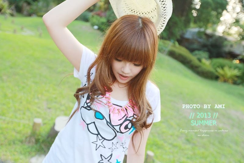 130605 ♥ 休閒甜美一次擁有。GIORDANO x Crystal Ball聯名穿搭分享 ♫