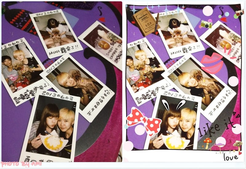 130614 ♥ 每天都在玩的日系出品製圖APP。超可愛Snapeee ♫ 文末抽抽獎