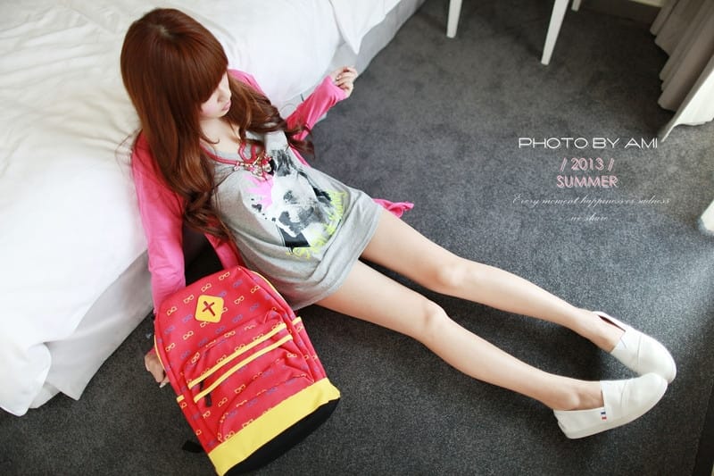 130710 ♥ 夏日甜心玩色穿搭。樂天Rainbow shop X Q cat X Nillie X kirakira ♫